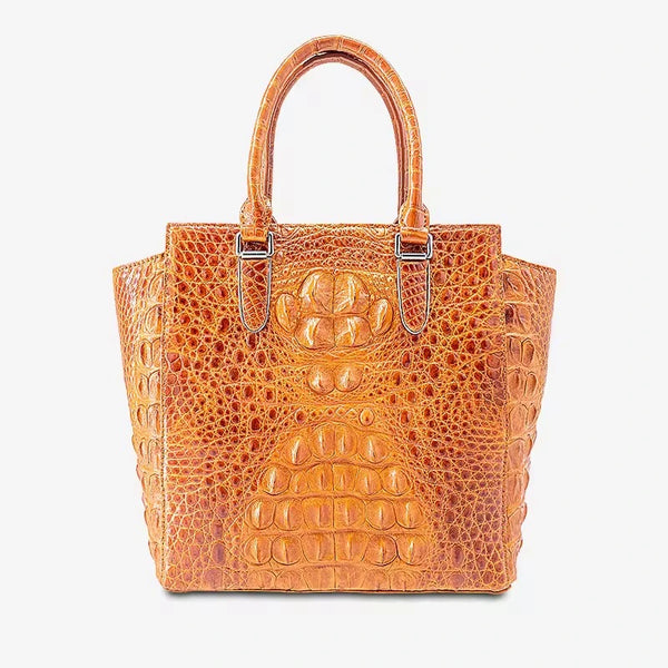Luxe Artisanal Crocodile Leather Handbag | An Heirloom of Elegance &nbsp;KolleenBoutiqu