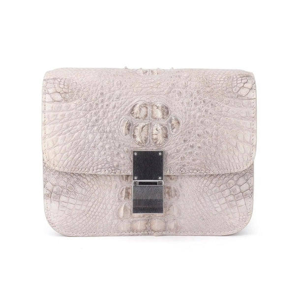 Luxe Artisanal Crocodile Leather Handbag | An Heirloom of Elegance KolleenBoutique